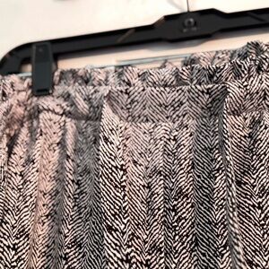 Torrid Black and White Herringbone Pants